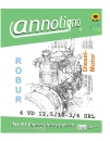 ROBUR Diesel Motor Typ 4VD 12,5/10-3/4 SRL Bild- Bedienungsanleitung & Bild- Reparaturanleitung & Wartungsanweisungen - annoligno 417
